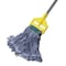 Rubbermaid Commercial Super Stitch Blend Mop Head, Medium, Cotton/Synthetic, Blue, PK6 FGD25206BL00 - alternate 3